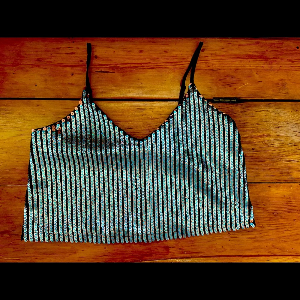 Sparkly tank from Forever 21